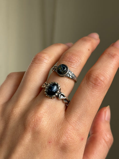 Pietersite Sterling Sliver Ring