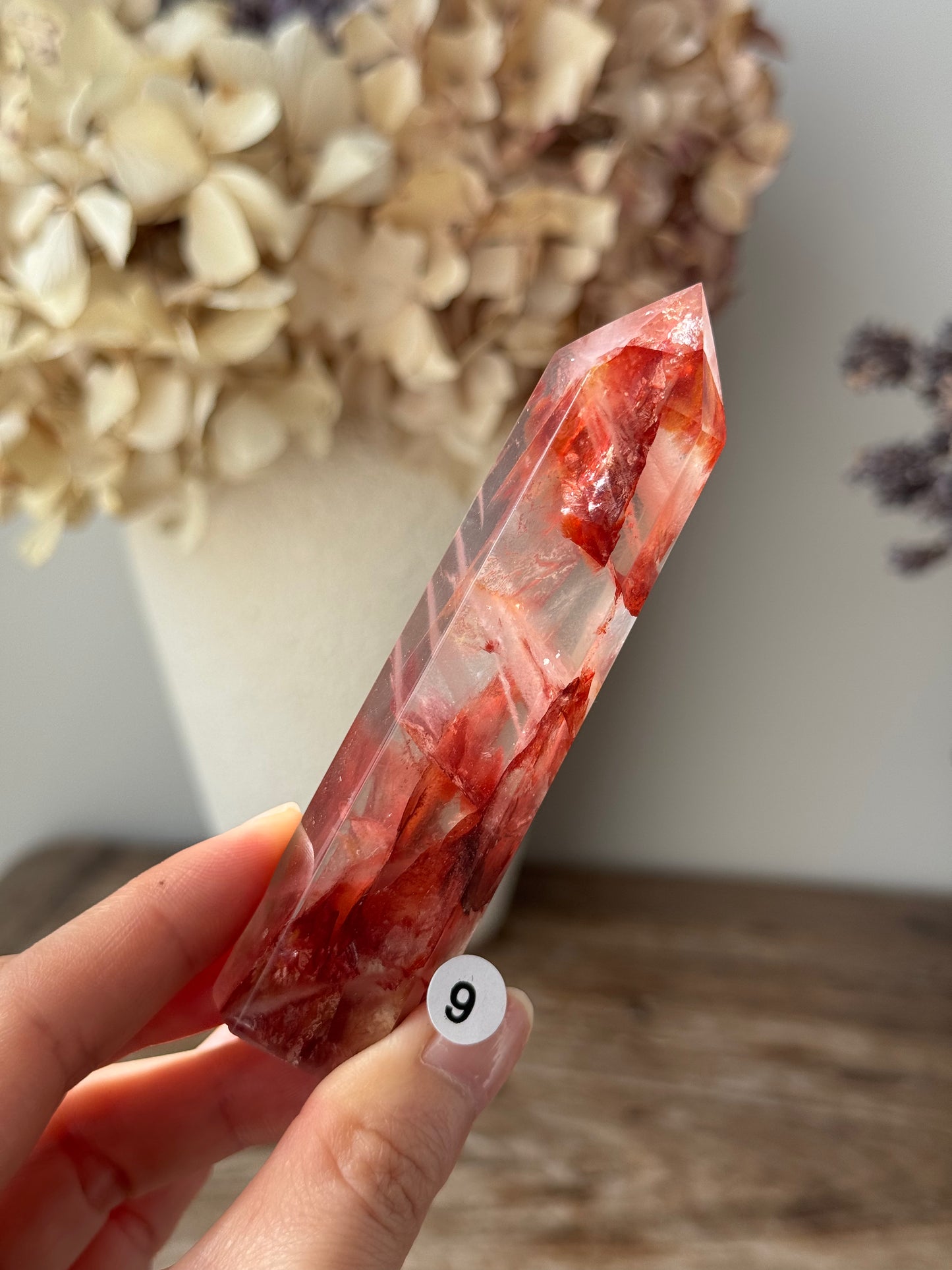 Fire (Hematoid) Quartz Point #9