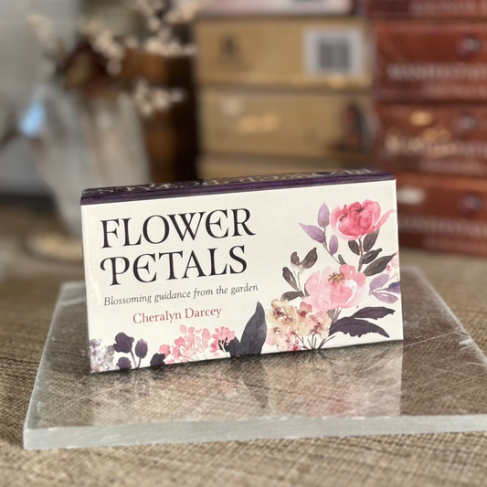Flower Petals mini oracle card