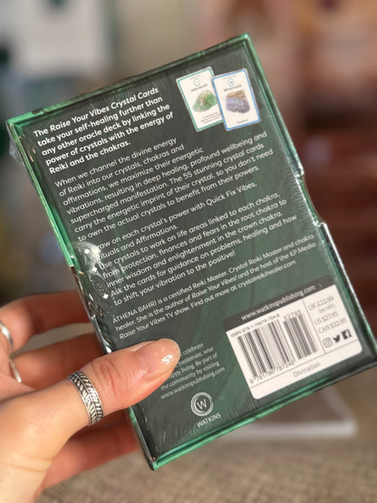 Raise Your Vibes Crystal Cards Oracle Cards
