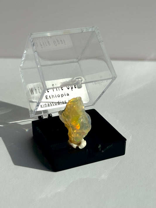 White Fire Opal Specimen 2g