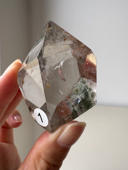 Garden Quartz Lodolite Freeform