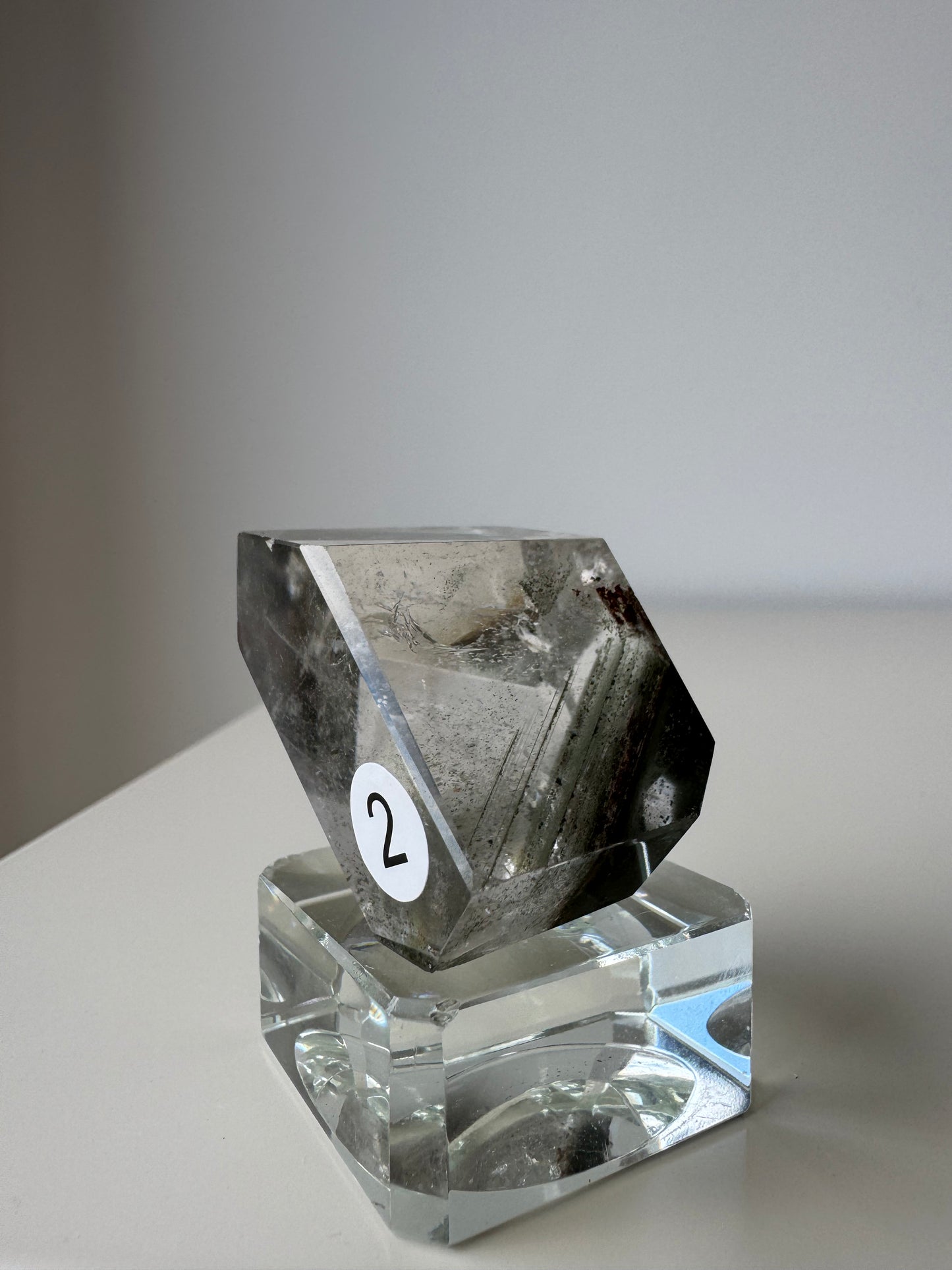Garden Quartz Lodolite Freeform