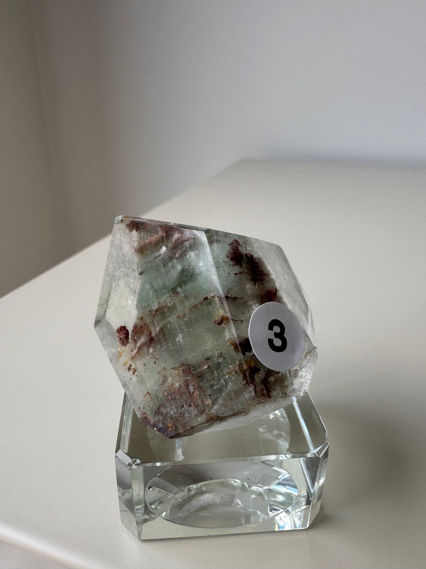 Garden Quartz Lodolite Freeform