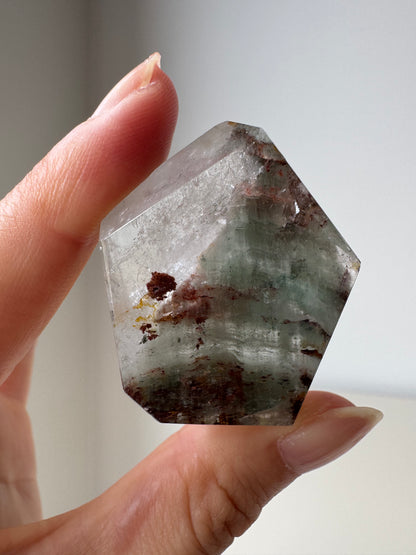Garden Quartz Lodolite Freeform