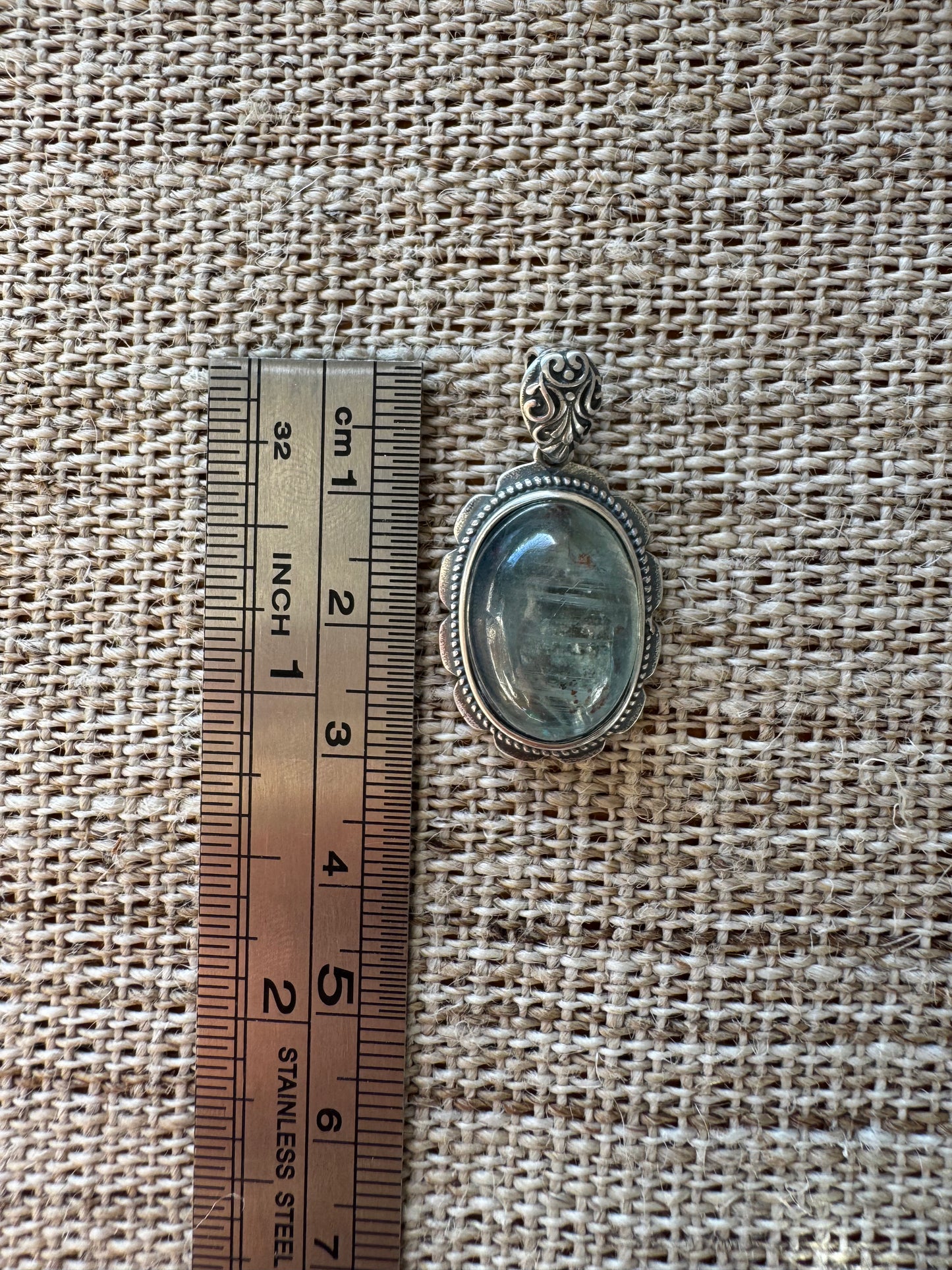 Blue Kyanite 925 Sterling Sliver Pendant