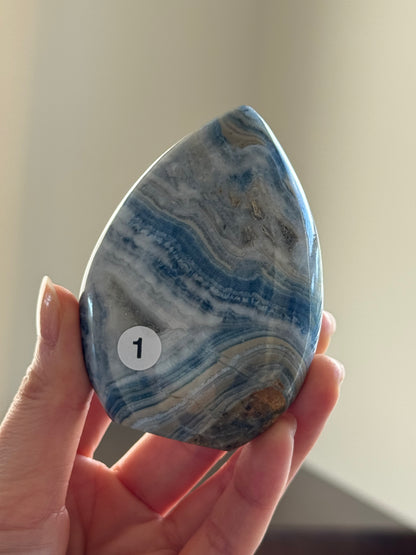Blue Scheelite Flame #1