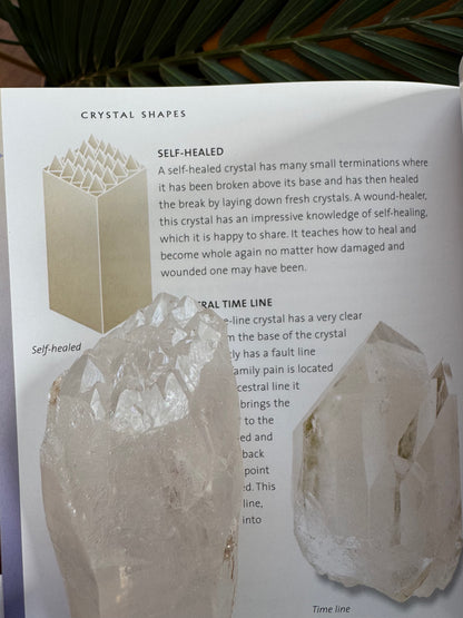 Self healed Clear Quartz Raw Point