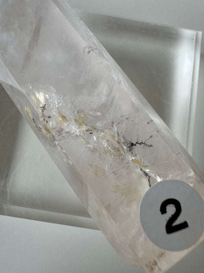 Dendritic Rose Quartz Small Point