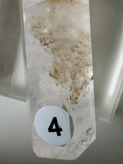 Dendritic Rose Quartz Small Point
