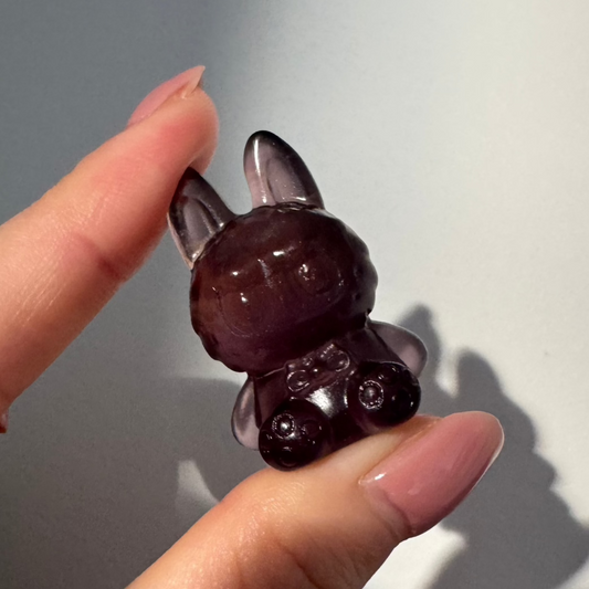 LABUBU Fluorite Carving