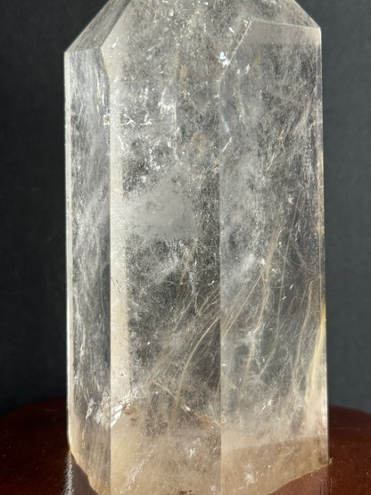 Rutile Quartz Tower with Stand #1