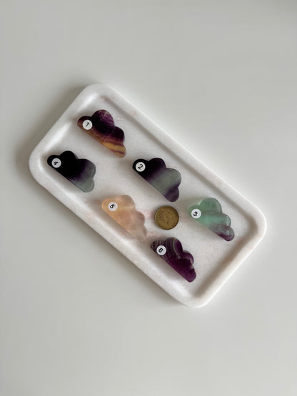 Fluorite Cloud Carving