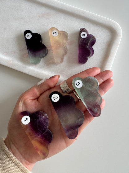 Fluorite Cloud Carving