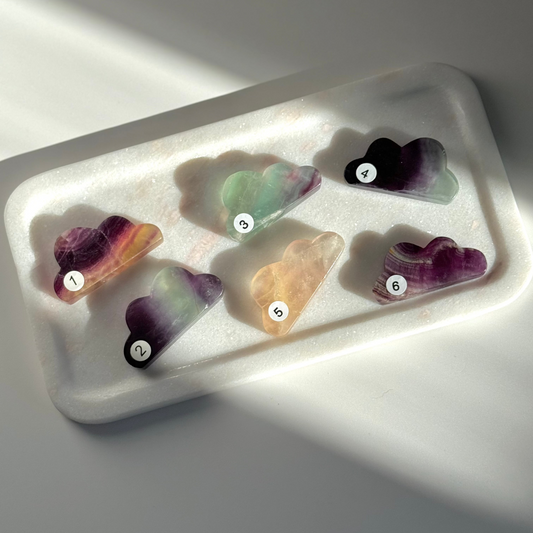 Fluorite Cloud Carving