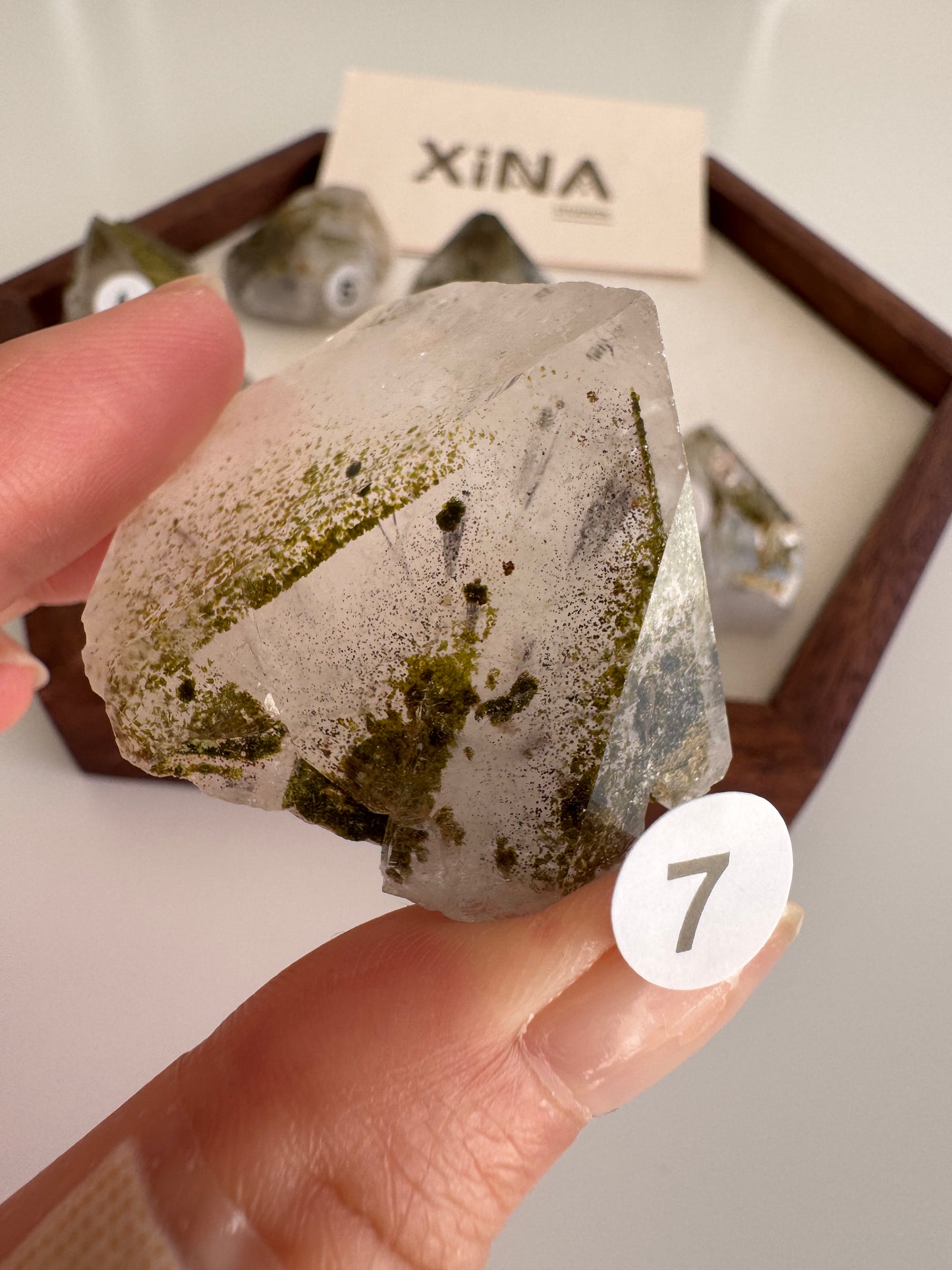 Epidote and Hematite Quartz