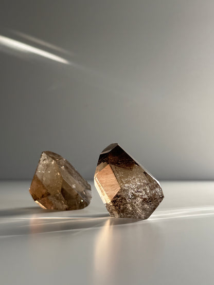 High Grade Golden Rutile in Smoky Quartz #2