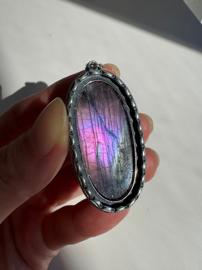 Labradorite Sterling Sliver Pendant