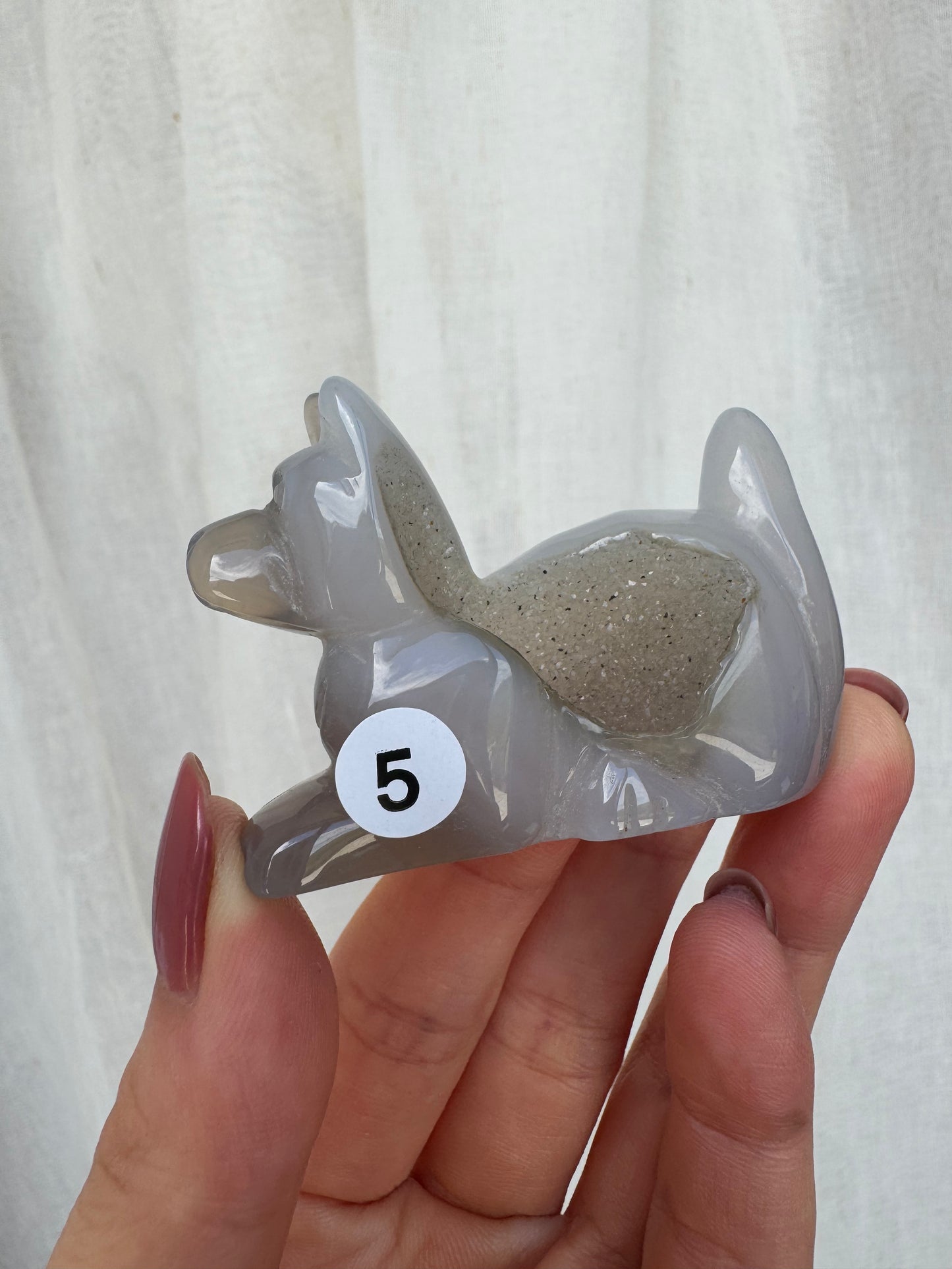 Agate Druzy Puppy/Dog