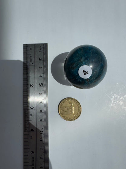Blue Apatite Sphere #4 93g