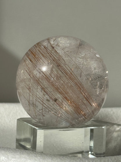 HG Copper Rutile Quartz Sphere #1 44mm
