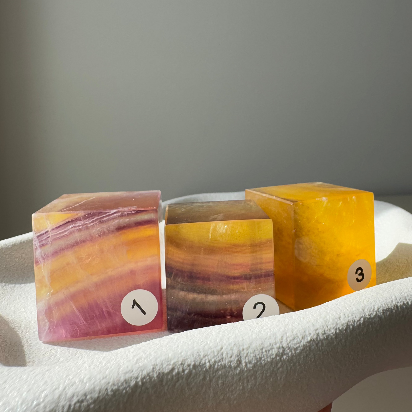 Candy Fluorite Cubes