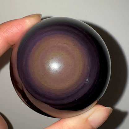 Rainbow Obsidian Sphere #1