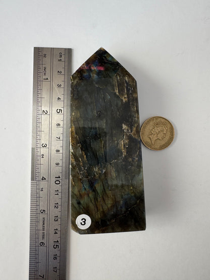 Labradorite Points #3 (video)