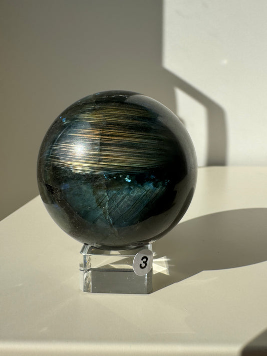 Labradorite Sphere 64mm #3