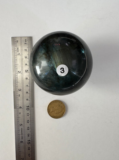 Labradorite Sphere 64mm #3