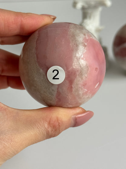 Pink Opal Sphere