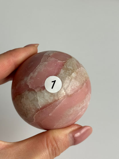 Pink Opal Sphere