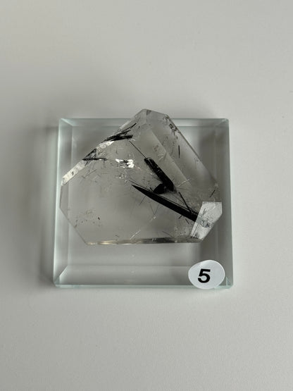 High Grade Black Tourmaline Quartz Freeform