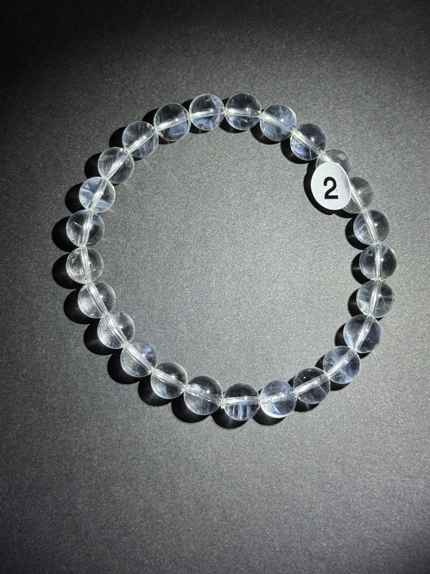 Blue Angel Feather Phantom Quartz Bracelet 8mm #2