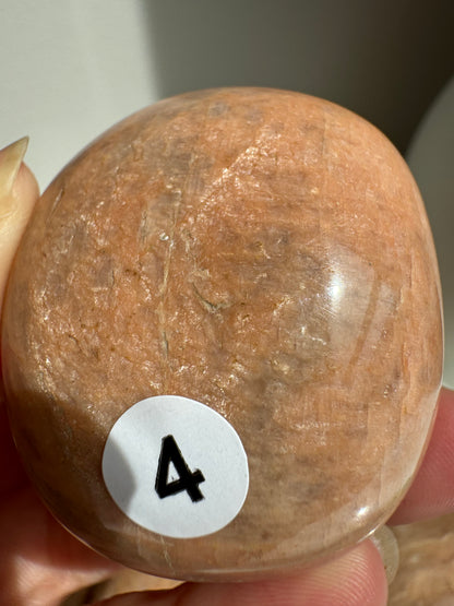 Peach Moonstone Palmstone