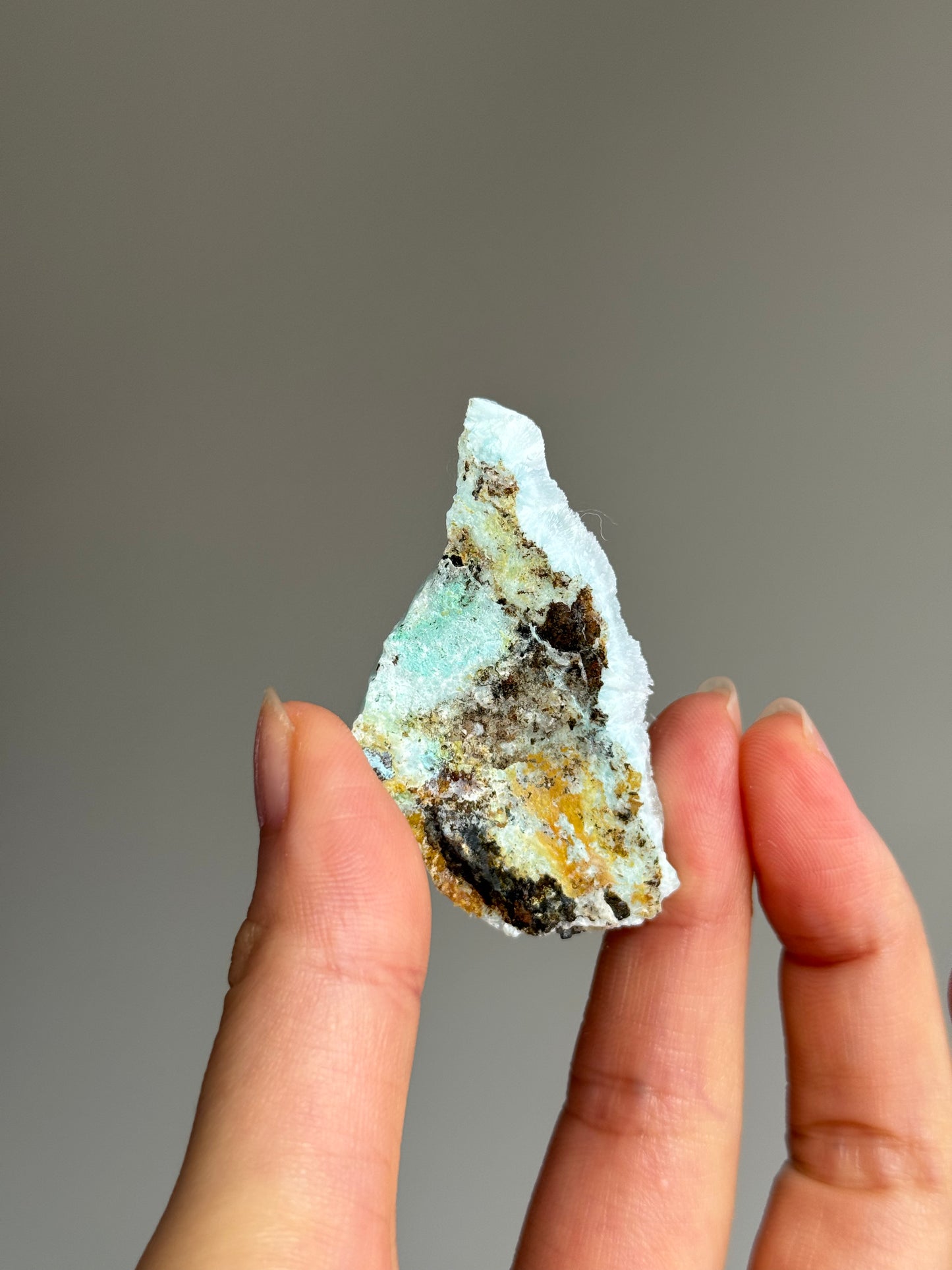 Blue Aragonite Needle Cluster Specimens #4