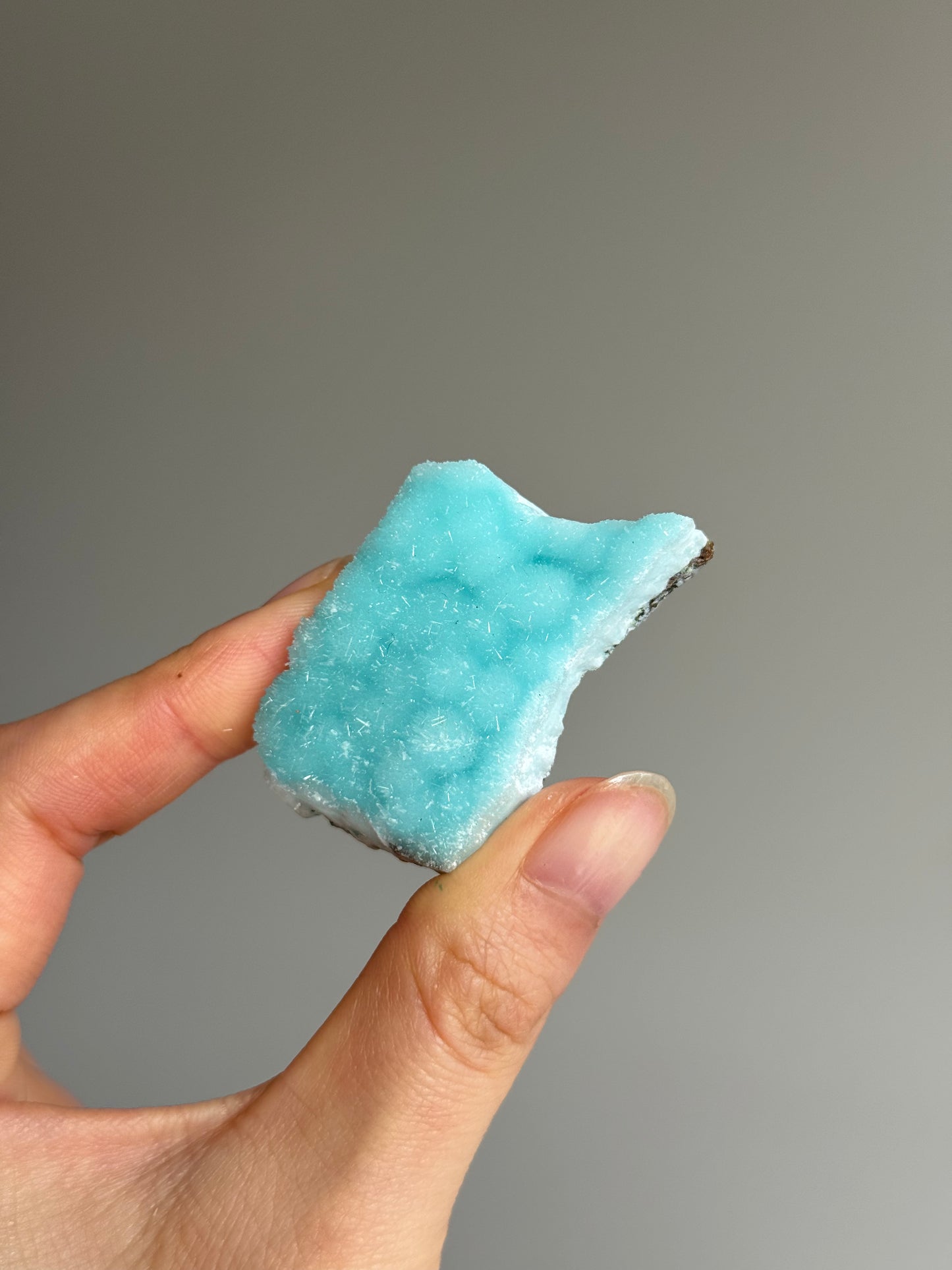 Blue Aragonite Needle Cluster Specimens #5