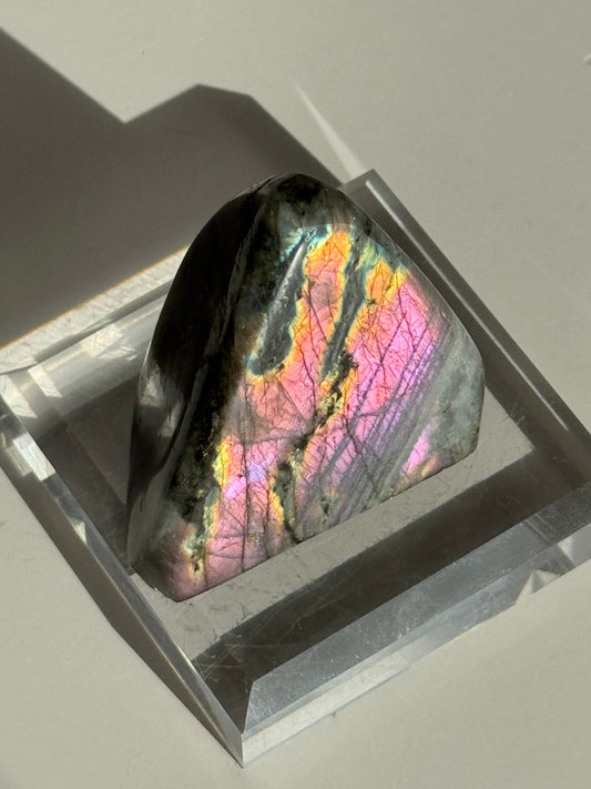Pink Labradorite Freeform 90g