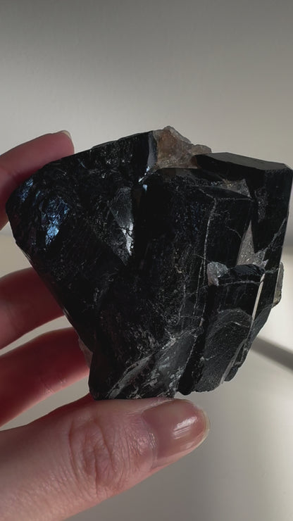 Black Tourmaline Cluster Raw
