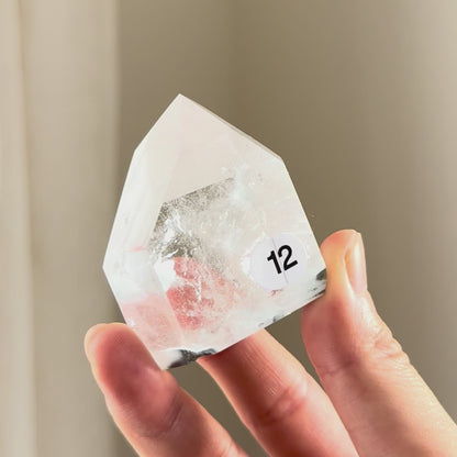 Amphibole Blue Tara Quartz Point #12