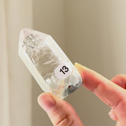 Amphibole Blue Tara Quartz Point #13