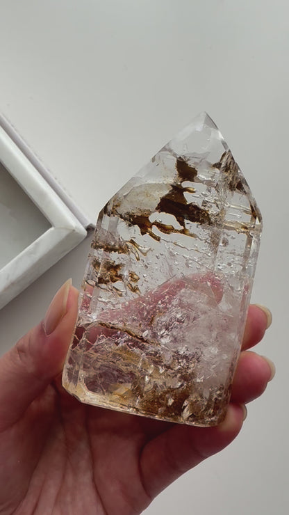 HG Elestial Quartz Point