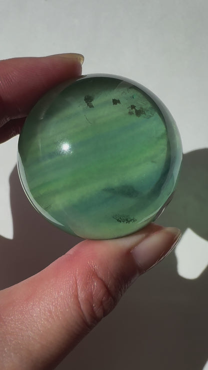 HG Green Blue Fluorite Sphere #2 42mm