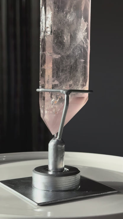 Rare Statement Pink Lithium DT with Rotating Stand