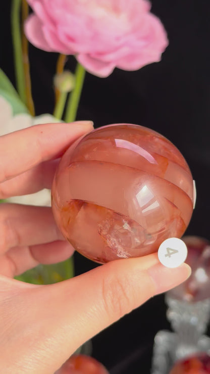 Fire Quartz Sphere5cm #4