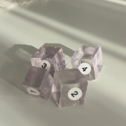 Rare Optical Lavender Calcite  (UV Reactive) #1