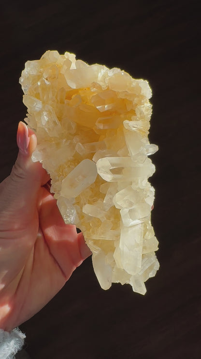Golden Quartz Cluster